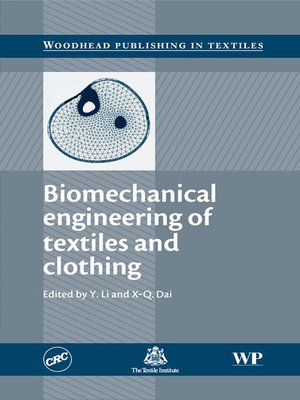 cover image of Biomechanical Engineering of Textiles and Clothing